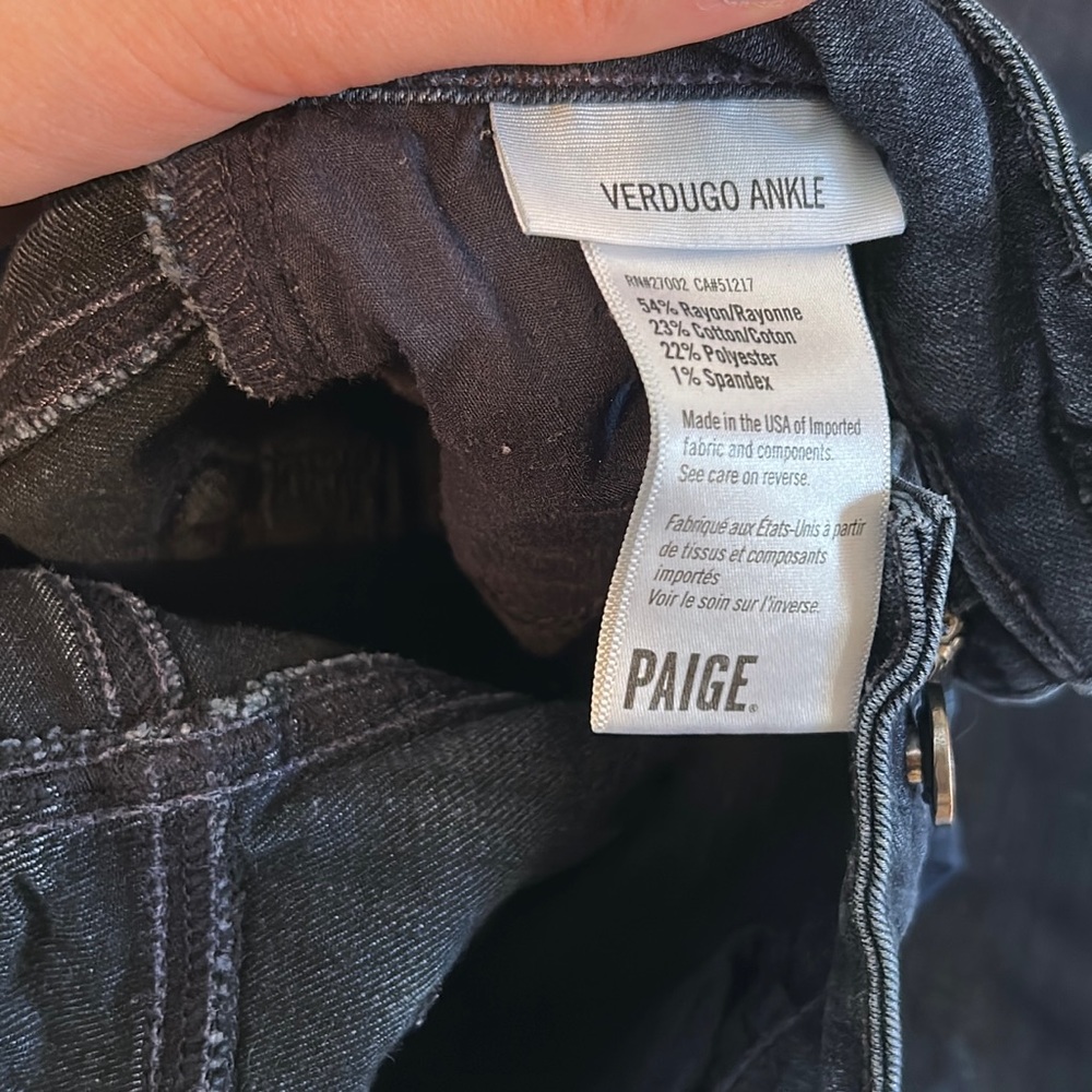 Bundle Of 3 Pairs Of Paige Jeans - image 3